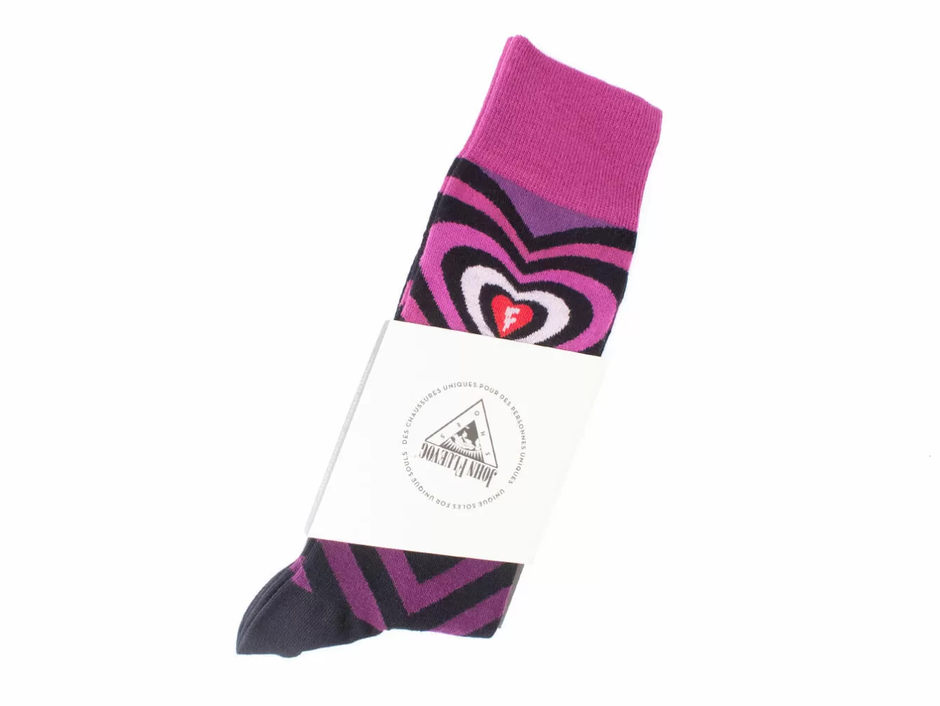 Fluevog Shoes Baobao Vog Socks | Heart Illusion Sock^ Accessories