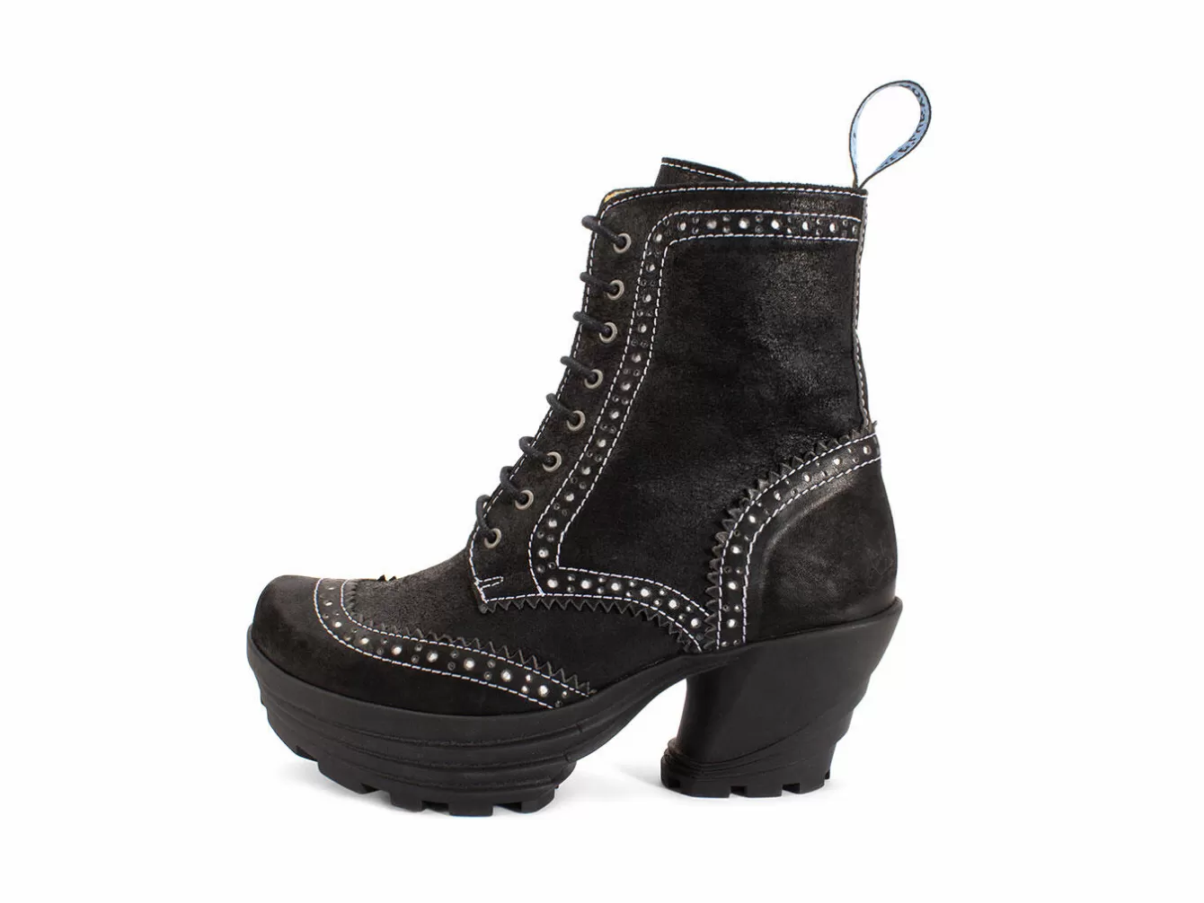 Fluevog Shoes Bebop | Lace-Up Brogue Boot^ Women's