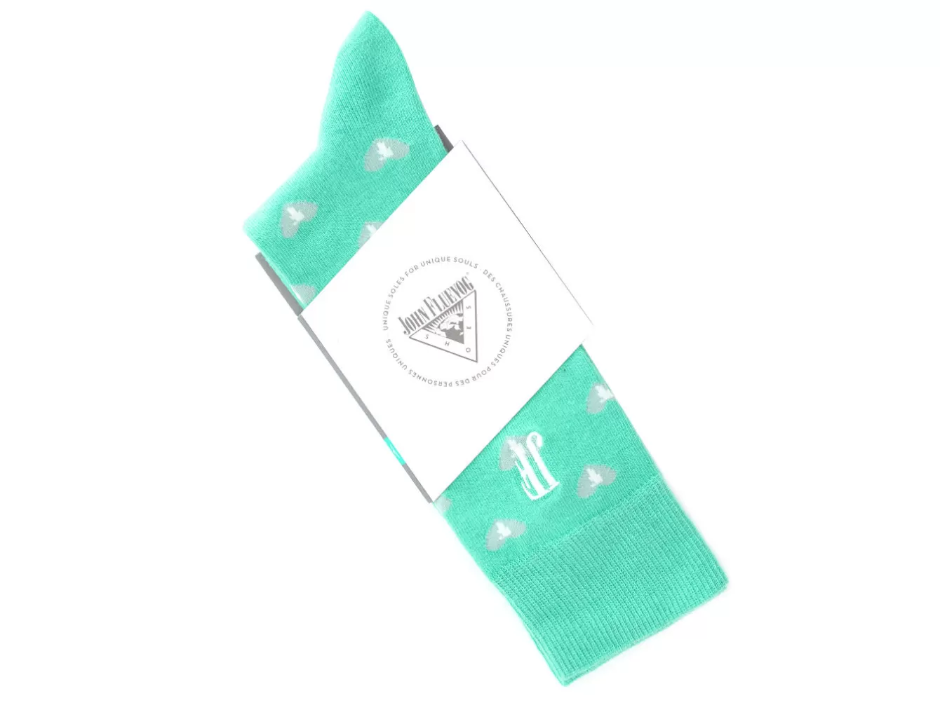 Fluevog Shoes Fine Vog Socks | Sock With Hearts^ Men's