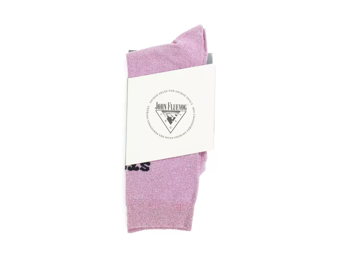 Fluevog Shoes Kermit Vog Socks | Solid-Coloured Lurex Sock^ Accessories