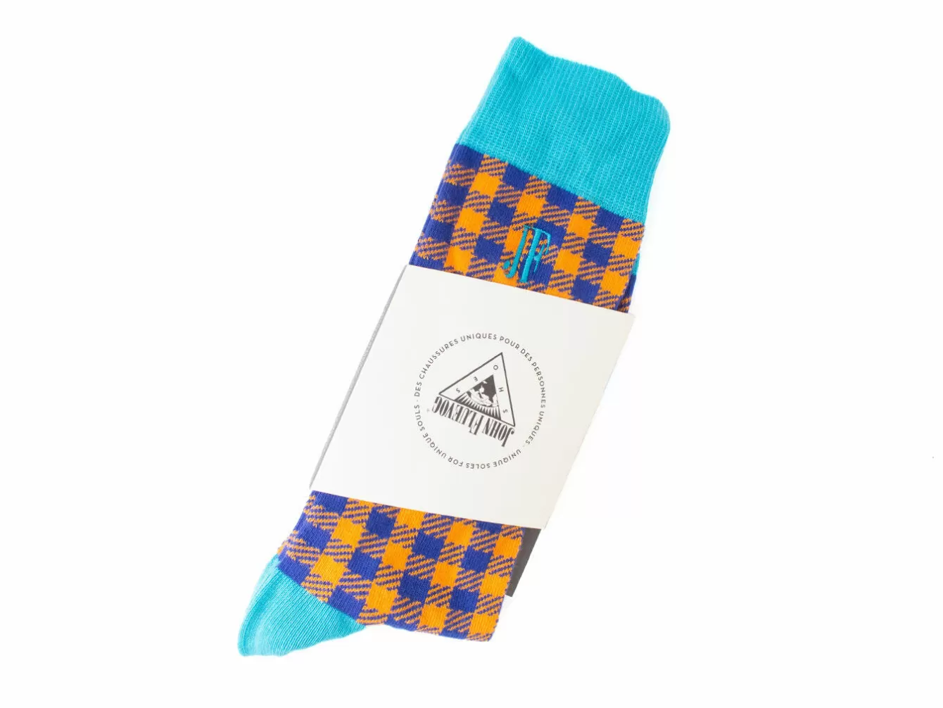 Fluevog Shoes Leroy Vog Socks | Gingham Sock^ Accessories