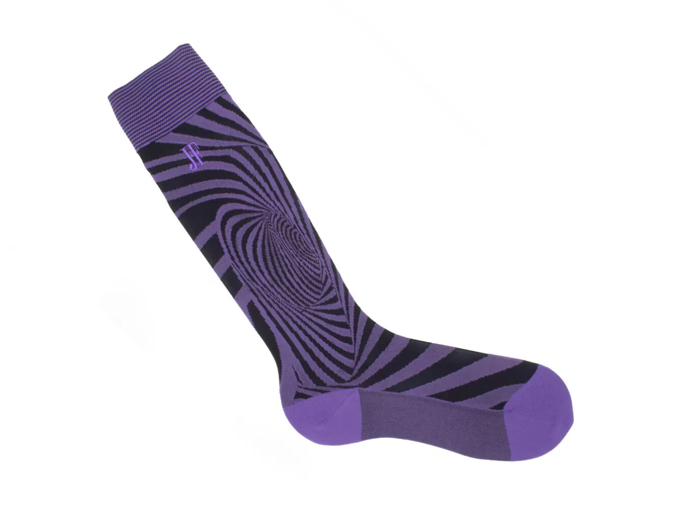 Fluevog Shoes Oberon Vog Socks | Knee-High Optical Illusion Sock^ Accessories