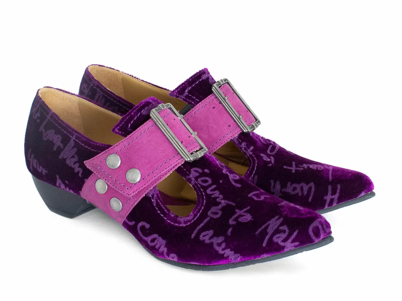 Fluevog Shoes Pilgrim | Buckled Victorian Loafer^ Women's