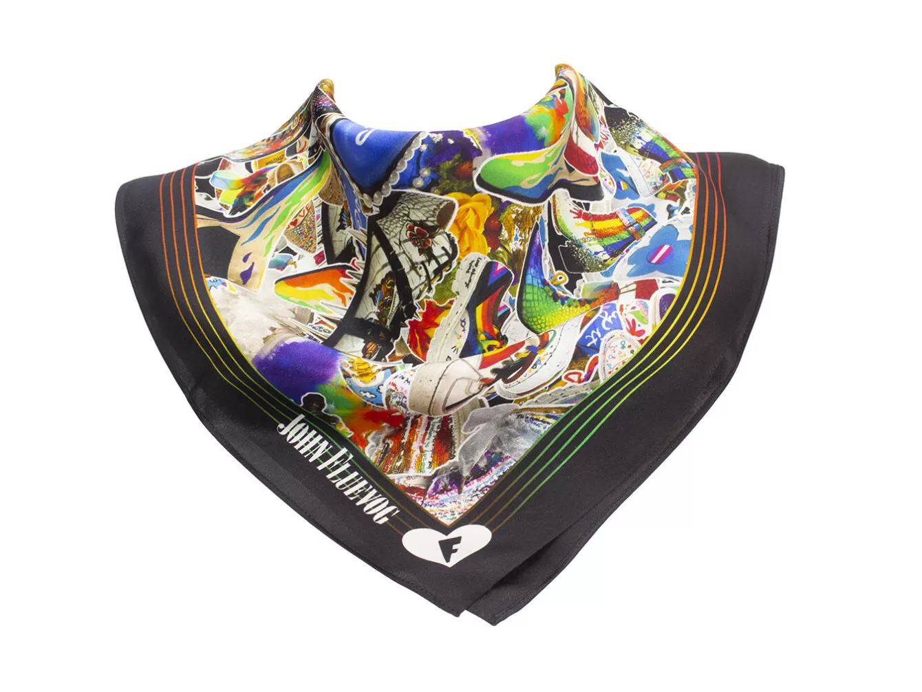 Fluevog Shoes Pride Scarf | Custom Silk Scarf^ Accessories