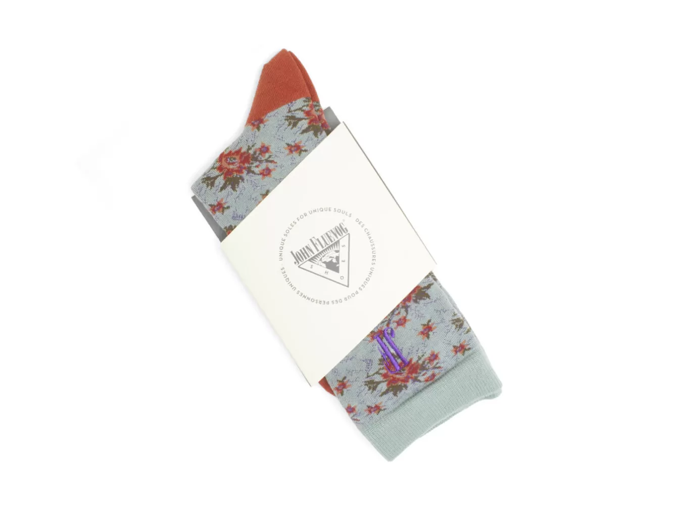 Fluevog Shoes Rey Vog Socks | Vintage Floral Sock^ Women's